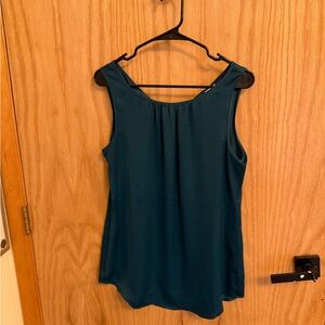 Teal Sleeveless Women's Top